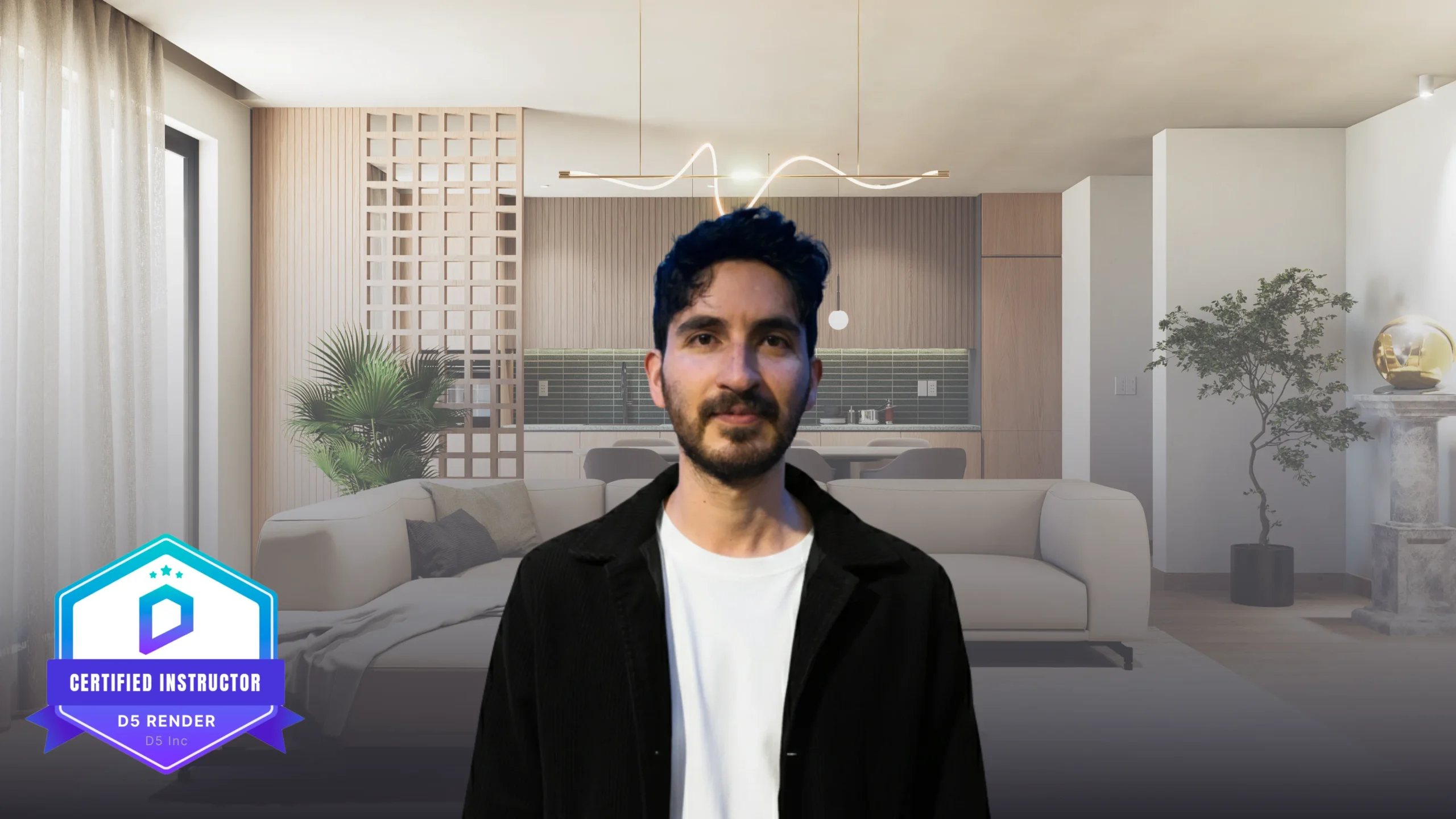 Renderiza como un profesional: Curso completo de D5 Render para SketchUp.