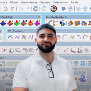 Dominá SketchUp paso a paso: Técnicas intermedias y avanzadas.